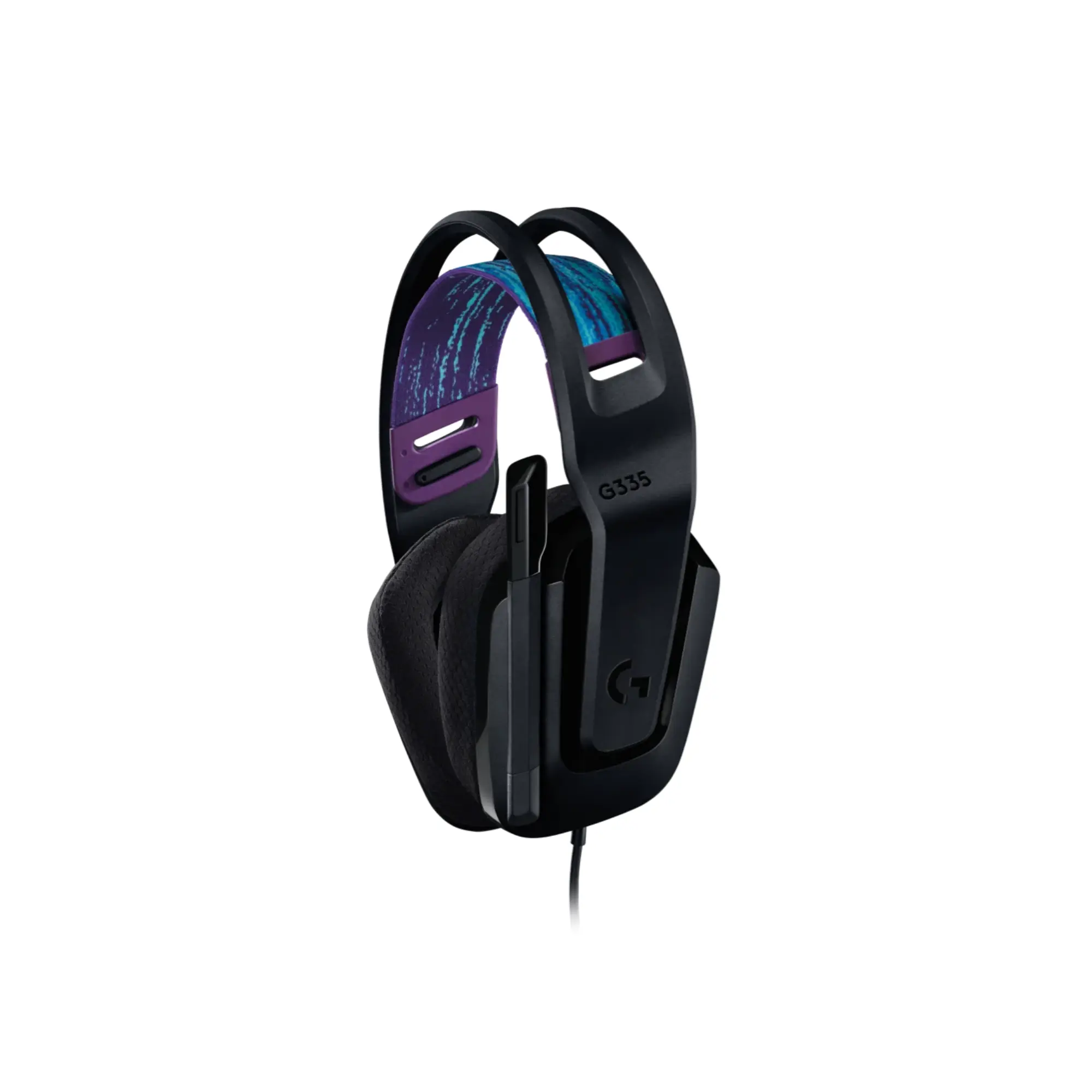 auriculares Logitech G335 cableado color negro