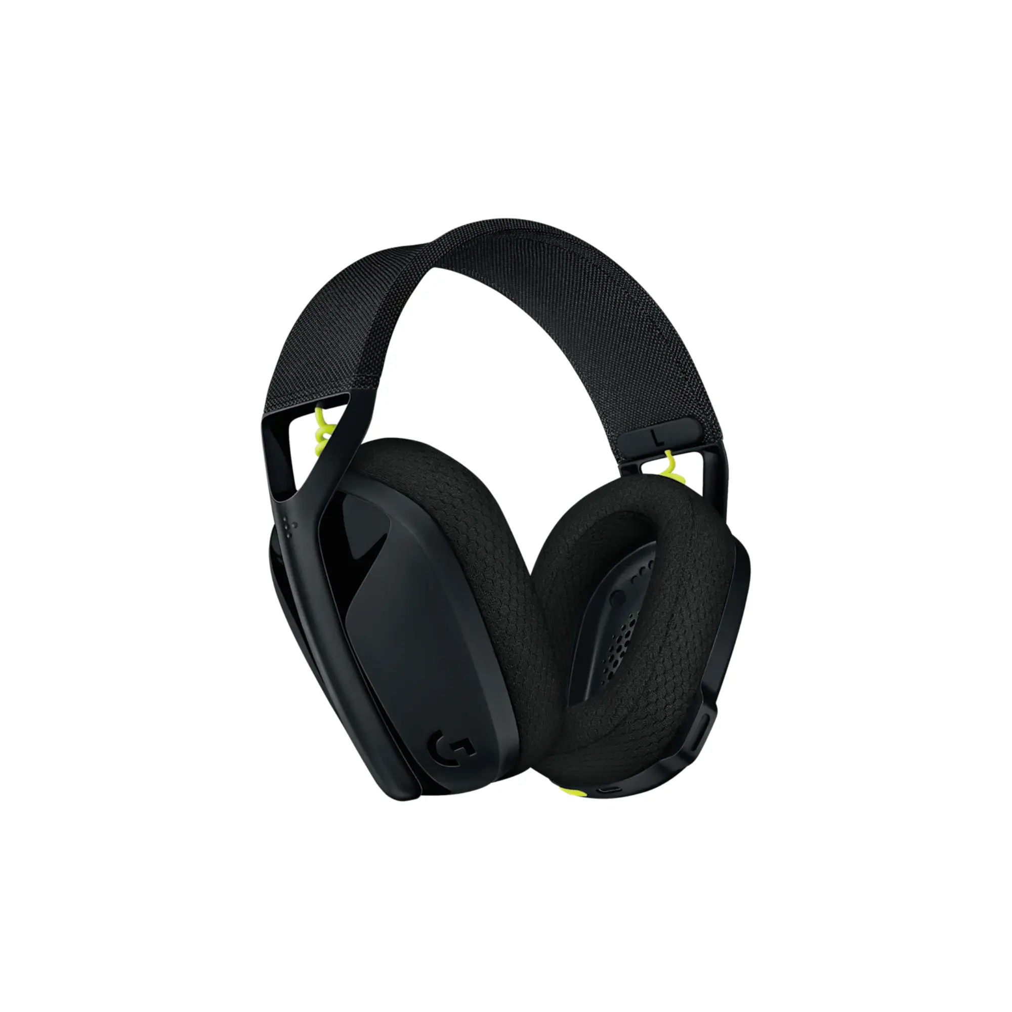 Audífonos Gamer Logitech G435 Inalámbricos LIGHTSPEED - Color Negro y amarillo fluorescente