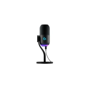 Micrófono Logitech G Yeti GX - Gaming RGB LIGHTSYNC - Color Negro
