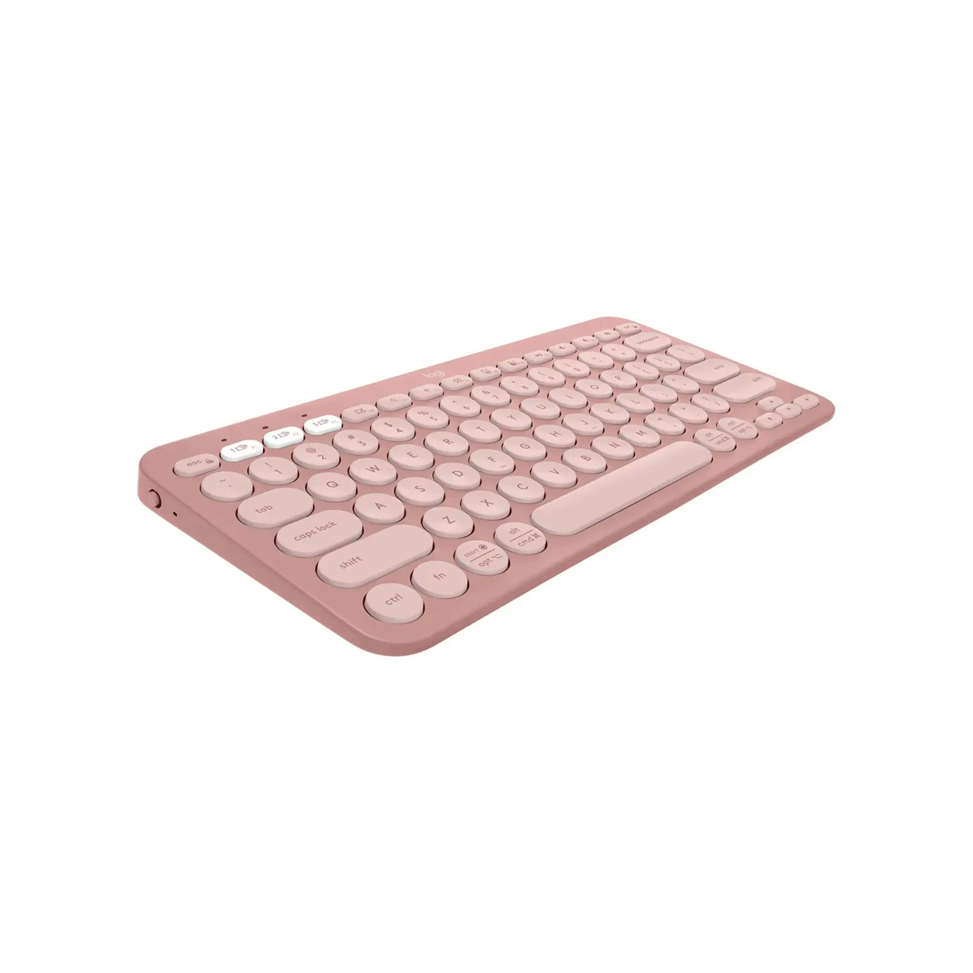 Teclado Logitech Pebble Keys 2 K380s Bluetooth - Color Rosa