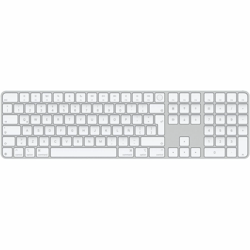 Apple Magic Keyboard con Touch ID y Teclado Numérico - Blanco - Imagen 2