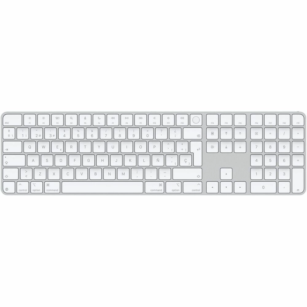 Apple Magic Keyboard con Touch ID y Teclado Numérico - Español Blanco - Imagen 2