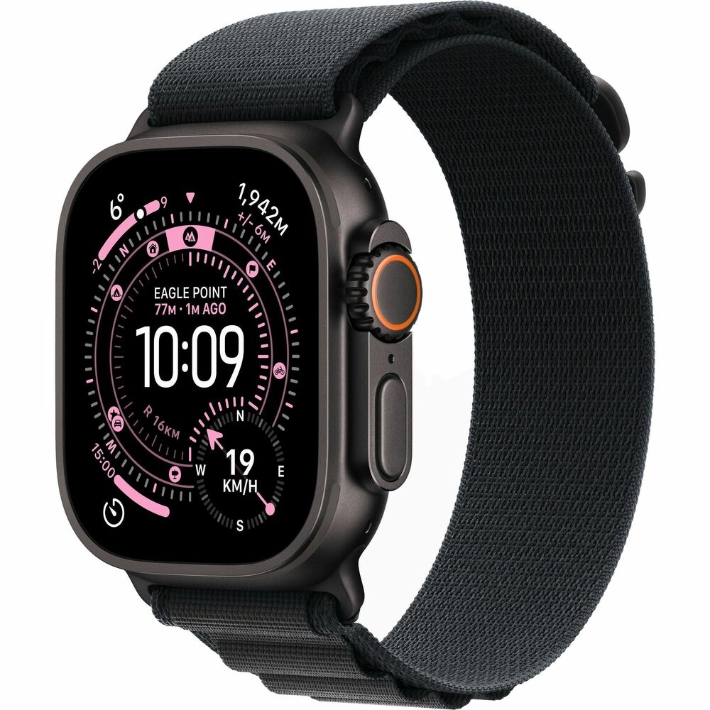 Apple Watch Ultra 3 49mm Titanio Negro - Reloj Deportivo GPS Precisión - Imagen 2