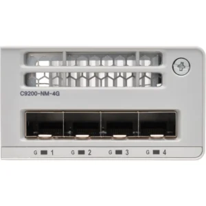 Cisco Catalyst 9200 Módulo de Red 4 Puertos Gigabit SFP - Expansión Profesional - Imagen 1