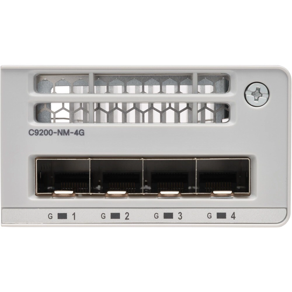 Cisco Catalyst 9200 Módulo de Red 4 Puertos Gigabit SFP - Expansión Profesional - Imagen 2