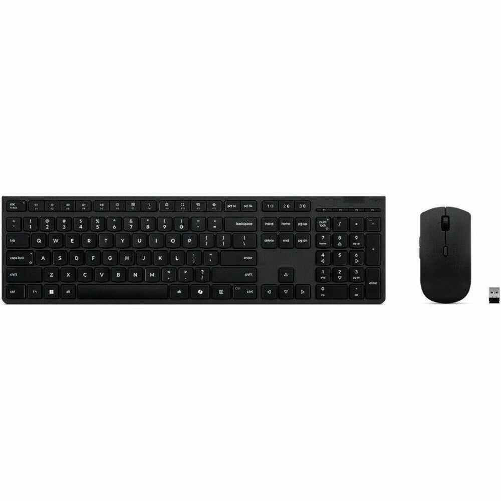 Combo Teclado y Mouse Inalámbrico Lenovo Professional Recargable 4000 DPI - Imagen 2