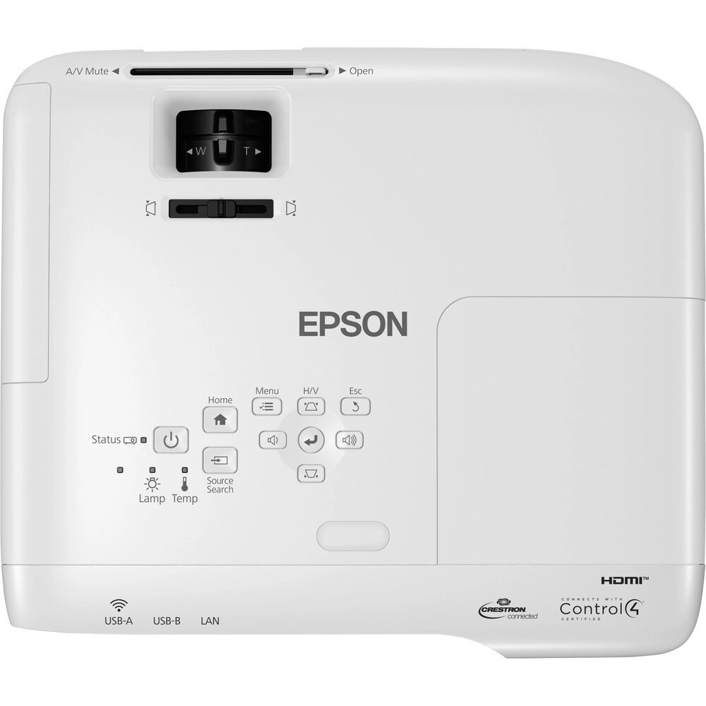 Epson PowerLite 118 Proyector 3LCD 3800 Lúmenes XGA - Ilumina cada aula con claridad profesional - Imagen 2