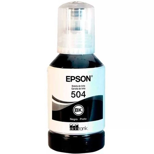 Tinta Original Epson T504120-AL Negra 70ml - Rendimiento 7,500 páginas para L4150/L4160 - Imagen 2