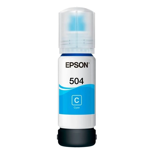 Tinta Original Epson T504220-AL Cyan - 6000 páginas de impresión brillante garantizada - Imagen 2