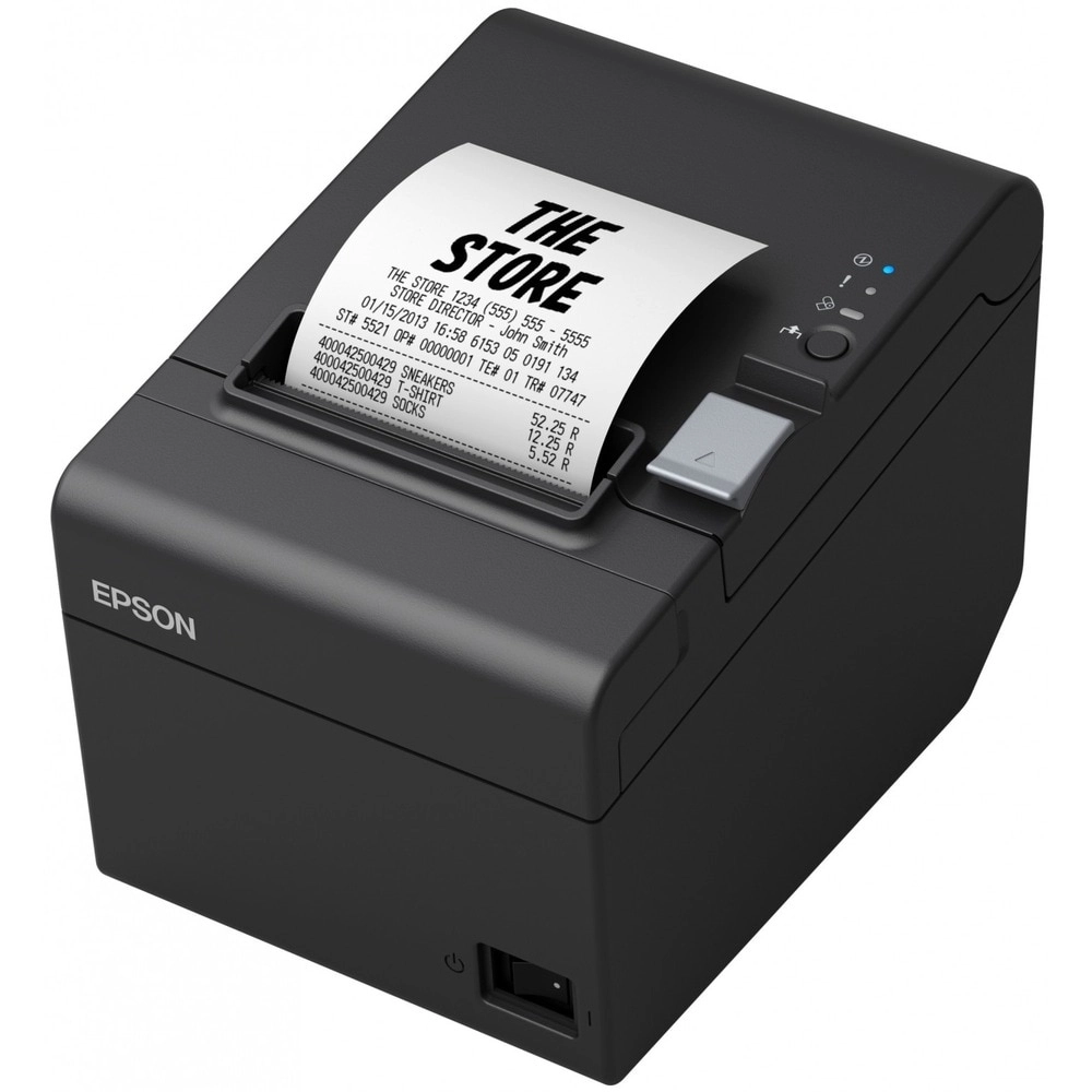 Epson TM-T20III Impresora Térmica POS 80mm USB/Serial - Ahorra Papel Automáticamente - Imagen 2