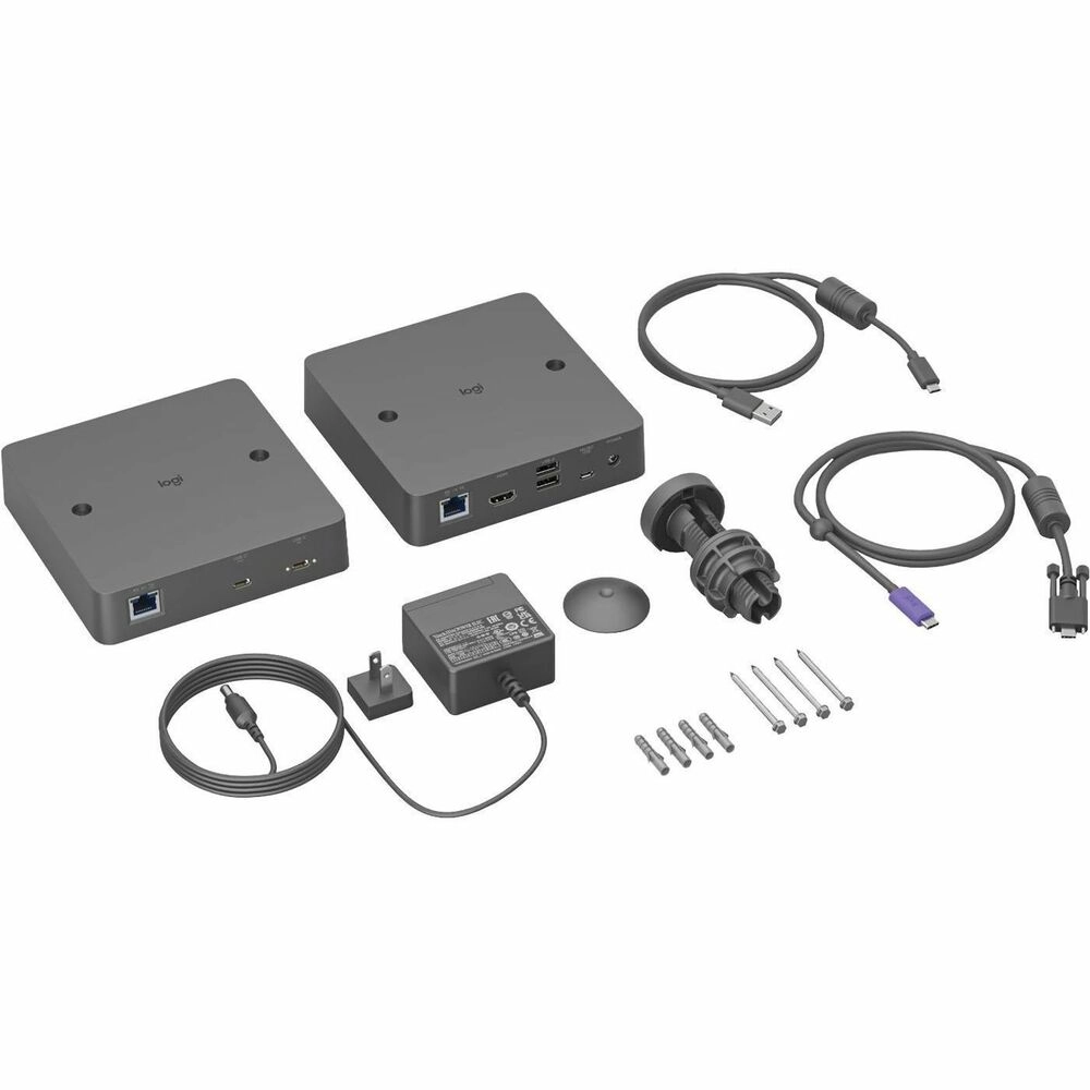 Logitech Extend - Sistema de Transmisión USB-C 4K para Salas de Videoconferencia - Imagen 2