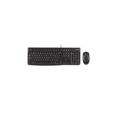 Logitech MK120 Combo Teclado y Mouse USB Español - Plug & Play Confiable para Trabajo Diario - Imagen 2