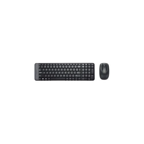 Logitech MK220 Combo Teclado y Mouse Inalámbrico Compacto con Receptor Nano USB - Imagen 2