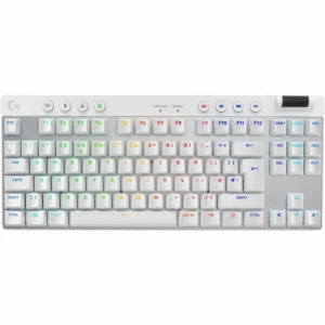 Logitech PRO X TKL LIGHTSPEED Teclado Gaming Mecánico RGB Inalámbrico Profesional - Blanco - Imagen 1