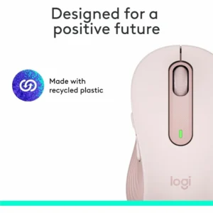 Logitech Signature M650 Mouse Inalámbrico Rosa - Control Inteligente y Máximo Confort - Imagen 1