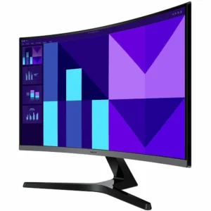 Monitor Samsung Curvo 27" Full HD VA 100Hz - Experiencia Inmersiva Gaming y Multimedia - Imagen 1