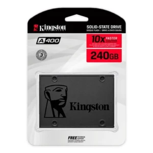 SSD Kingston A400 240GB SATA 2.5" - Acelera tu PC hasta 10 veces más rápido - Imagen 1