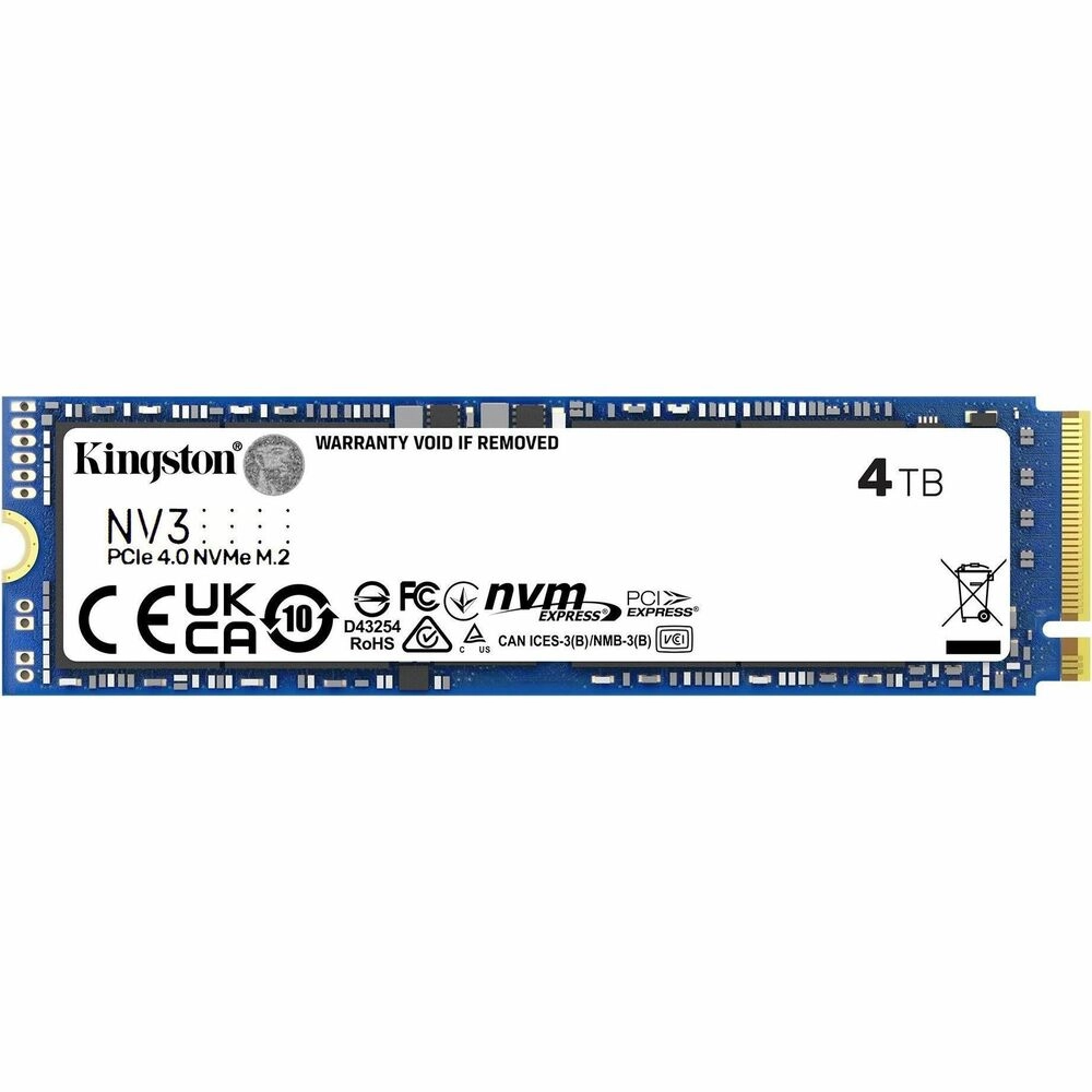 Kingston NV3 SSD 4TB M.2 NVMe PCIe 4.0 - Velocidad 6000MB/s para Gaming y Trabajo - Imagen 2