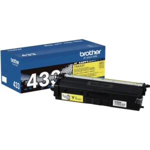 Toner Brother TN433Y Amarillo Alto Rendimiento 4000 Páginas Profesional - Imagen 1