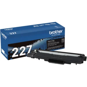 Brother TN227BK Tóner Negro Alto Rendimiento - Impresiones profesionales sin interrupciones - Imagen 1