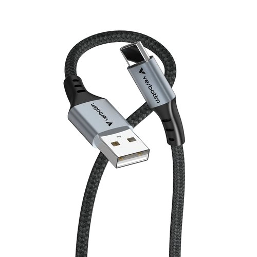 Cable Verbatim USB-A a USB-C 18W Carga Rápida con Kevlar® - Transferencia Ultra Resistente 120cm - Imagen 2