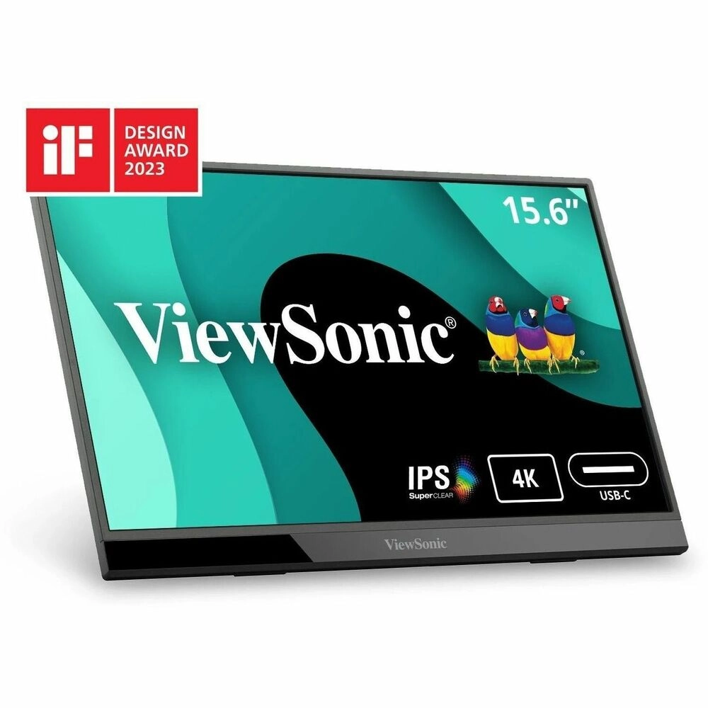 ViewSonic VX1655-4K Monitor Portátil 15.6" UHD 4K - Tu Segunda Pantalla Profesional - Imagen 2