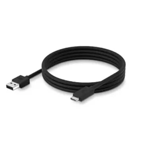 Cable Zebra USB-C a USB-A de Carga y Datos - Compatible con TC56/TC57/EC50/EC55 - 1m Negro - Imagen 1