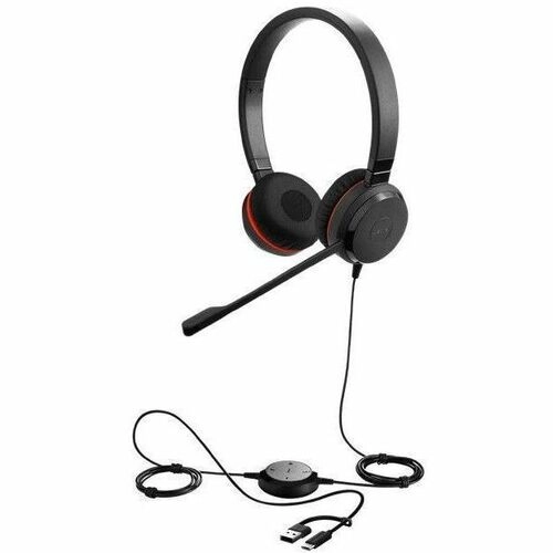 Jabra Evolve 30 II Stereo - Auriculares Profesionales USB-C/A con Certificación Teams y Zoom - Imagen 2
