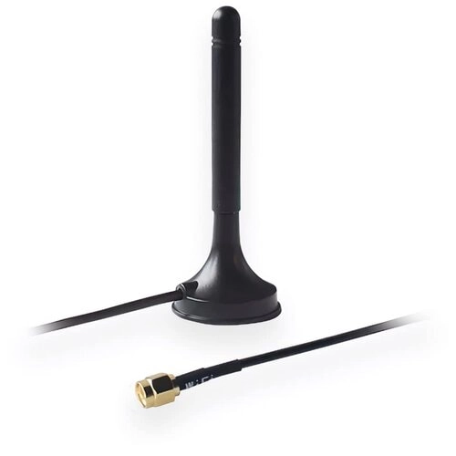 Antena WiFi Magnética Teltonika PR1KRF30 SMA 3dBi - Instalación Rápida - Imagen 2