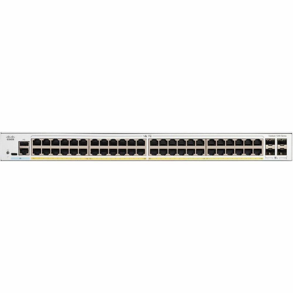 Switch Cisco Catalyst 1200 48 Puertos PoE Gigabit - Red Empresarial Confiable - Imagen 3