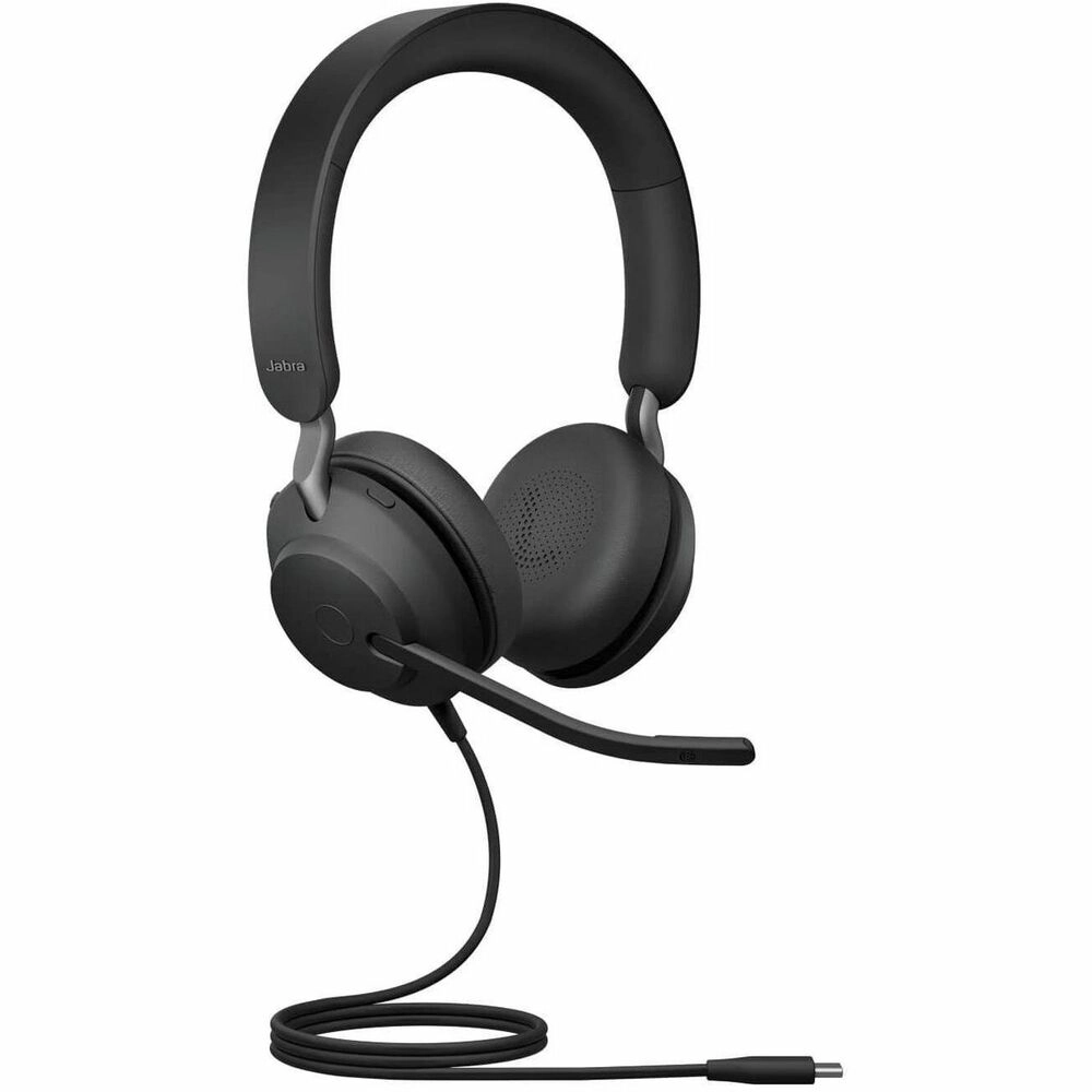 jabra-evolve2-40-se-auriculares-profesionales-ms-teams-2.webp Jabra Evolve2 40 SE Auriculares USB-C/A Profesionales con Certificación MS Teams y Cancelación de Ruido - Imagen 2