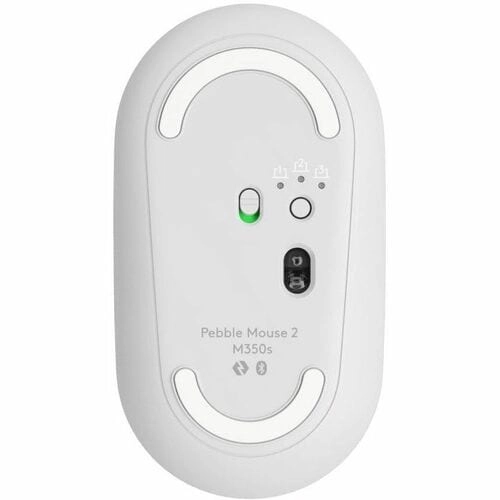 logitech-pebble-m350-mouse-inalambrico-silencioso-blanco-2.webp Logitech Pebble M350 Mouse Inalámbrico Bluetooth Ultradelgado con Click Silencioso - Blanco - Imagen 2