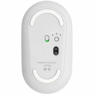 Logitech Pebble M350 Mouse Inalámbrico Bluetooth Ultradelgado con Click Silencioso - Blanco - Imagen 1