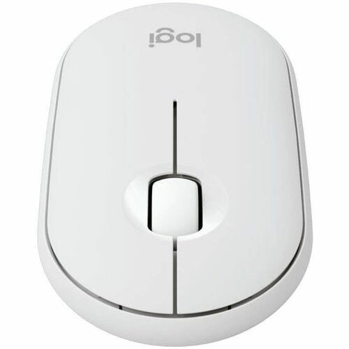 Logitech Pebble M350 Mouse Inalámbrico Bluetooth Ultradelgado con Click Silencioso - Blanco - Imagen 3