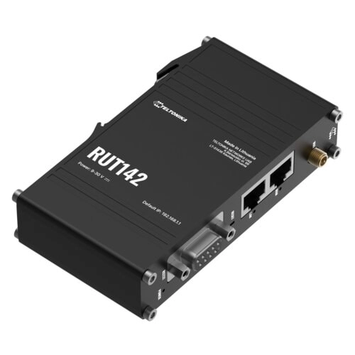 Router Industrial Teltonika RUT142 WiFi 4 + Ethernet + RS232 con VPN - Imagen 2