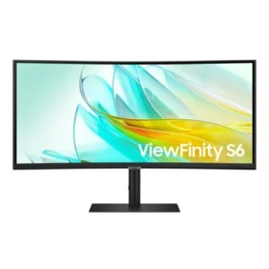 Samsung ViewFinity S6 34" Curvo Ultra-WQHD 100Hz USB-C 90W Negro - Tu espacio de trabajo sin límites - Imagen 1