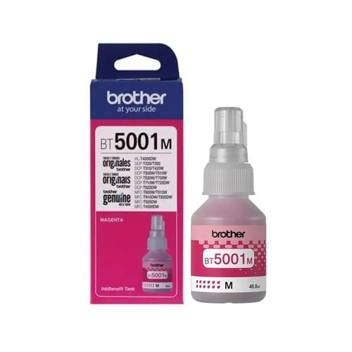 brother-bt5001m-botella-tinta-magenta-original-2.webp Brother BT5001M Botella de Tinta Magenta para DCP-T300 DCP-T500W MFC-T800W - Impresiones a color de alto rendimiento