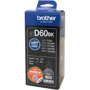 Brother BTD60BK Tinta Negra Ultra Alto Rendimiento 6500 Páginas - Imprime más, recarga menos