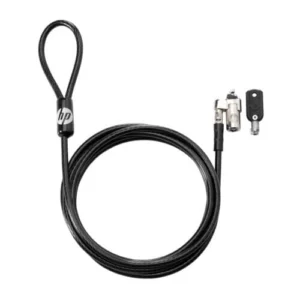 HP Keyed Cable Lock T1A62AA 10 mm USB-C Negro - Seguridad física para tu laptop ultrafina