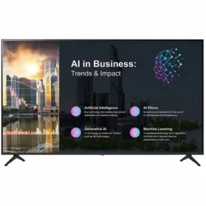 LG 43PK640S 43" UHD 4K webOS 25 Negro - Señalización digital profesional para espacios de alto impacto