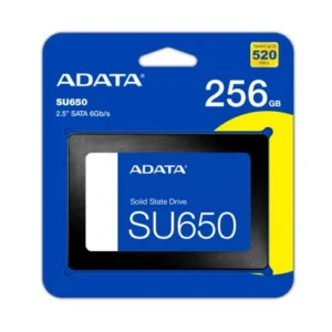 SSD ADATA Ultimate SU650 256GB SATA III - Acelera tu PC al Instante