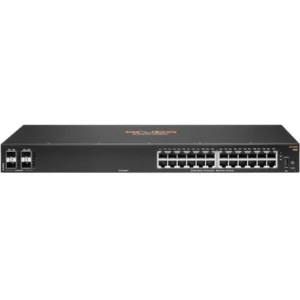 Switch Aruba 6100 24 Puertos Gigabit + 4 SFP+ 10G Empresarial JL678A