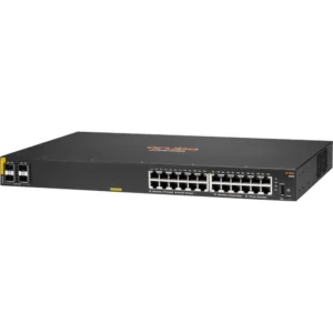 Switch Aruba 6100 24 Puertos Gigabit PoE+ 370W con 4 SFP+ JL677A