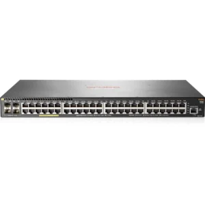 Switch HPE Aruba 2930F 48 Puertos PoE+ Gigabit con 4 SFP+ 10GbE Capa 3