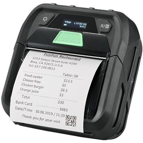 TSC RE310 Impresora Móvil de Etiquetas y Recibos 3" 203 DPI Negra - Imprime en campo sin interrupciones