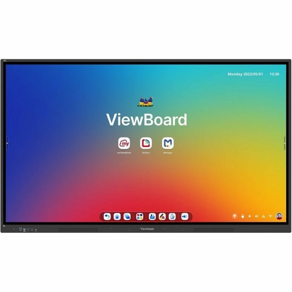 ViewSonic ViewBoard IFP7534 75" 4K UHD Táctil Android 14 8GB RAM Negro - La pizarra interactiva que transforma tu aula