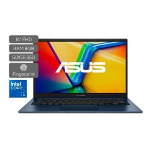 ASUS Vivobook 14 X1404VA Intel Core 5 120U 8GB RAM 512GB SSD Sin SO - El portátil ligero para estudiar y trabajar sin límites