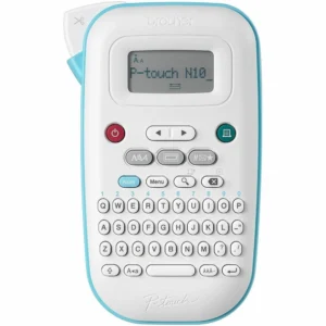 Brother PT-N10 P-touch Etiquetadora Electrónica Portátil Verde Azulado/Blanco - Organiza todo sin conectarte a un computador (Caja Dañada)