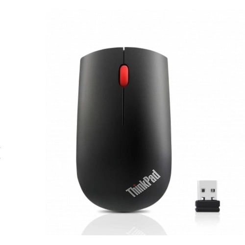 Mouse Inalámbrico Lenovo ThinkPad Essential - Ergonómico 1200DPI con 12 Meses de Batería