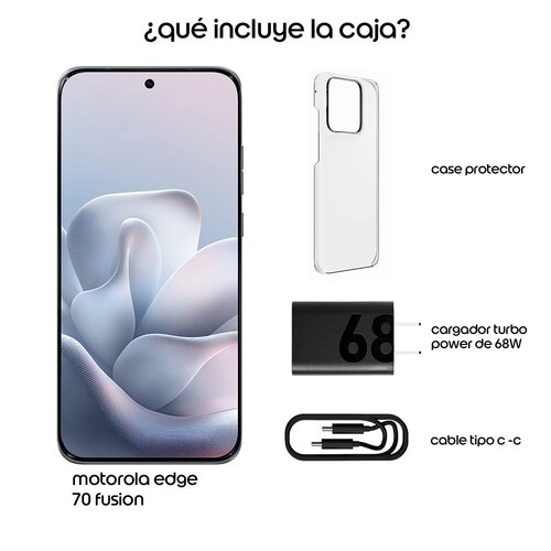 Motorola Moto Edge 70 Fusion 12GB RAM 256GB Celeste - El smartphone potente que se adapta a tu ritmo